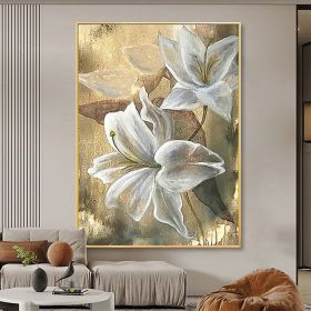 Hand Painted Oil Paintings Hand Painted High quality Flowers Contemporary Modern Rolled Canvas Living Room Hallway Luxurious Decorative Painting (Style: 01, size: 50X70cm) Hand Painted Oil Paintings Hand Painted High quality Flowers Contemporary Modern Rolled Canvas Living Room Hallway Luxurious Decorative Painting (Style: 01, size: 50X70cm)